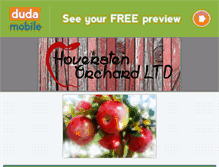 Tablet Screenshot of hoverstenorchard.com